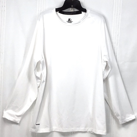 STARTER Other - 🏈 STARTER Arctic White Dri-Star Vented Under Arm Long Sleeve Jersey